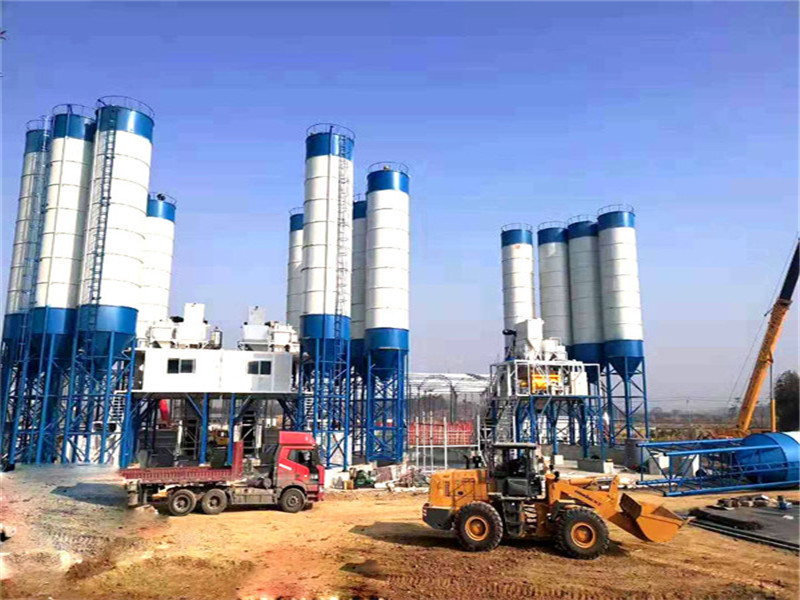 一套50型簡易小型混凝土攪拌站，小型簡易混凝土攪拌站有幾方機